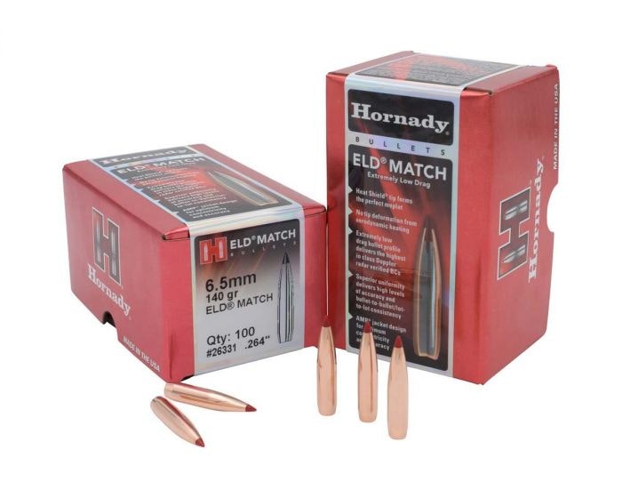 Hornady 6,5 140gr ELD Match