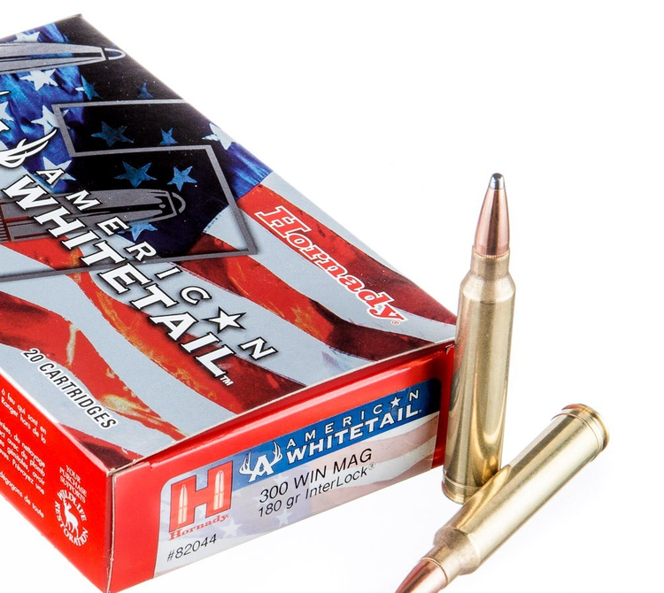 Hornady .300 Win Mag Interlock 180gr SP