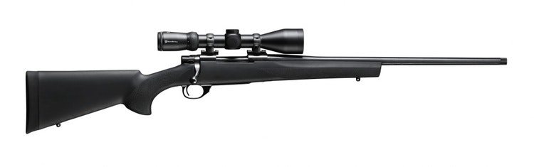 HOWA 1500 SHORT ACTION, SPORTERPIPA, SVART HOGUE®-KOLV .308 WIN. 22"