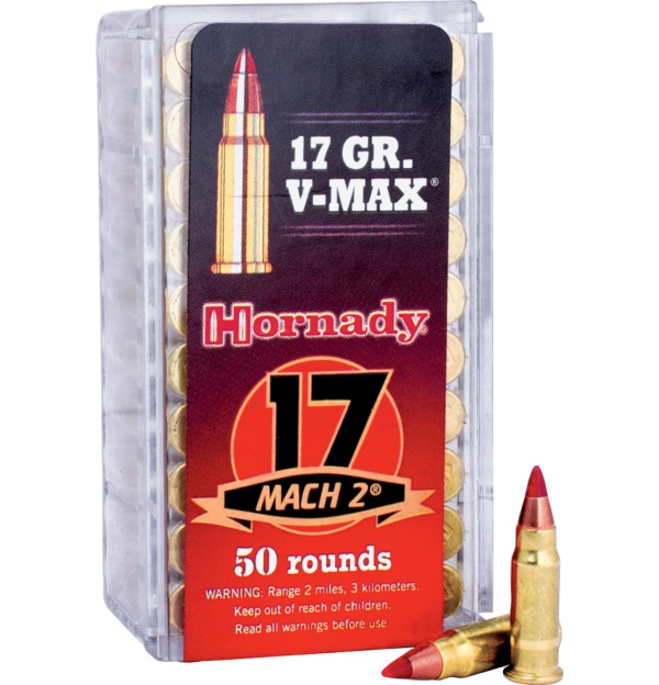 HORNADY RIMFIRE VARMINT EXPRESS® AMMO, 17 MACH2® 17 GR V-MAX®