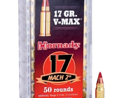 HORNADY RIMFIRE VARMINT EXPRESS® AMMO, 17 MACH2® 17 GR V-MAX®