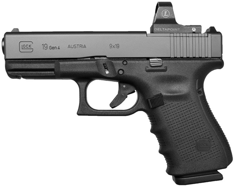 GLOCK 19 GEN4 MOS, 9X19mm