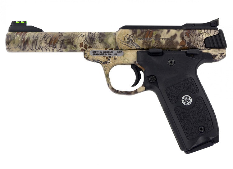 SMITH & WESSON SW22 VICTORY™ KRYPTEK® HIGHLANDER 5.5" .22LR