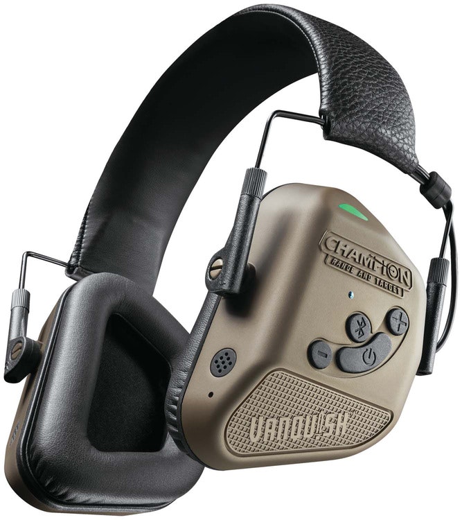 CHAMPION VANQUISH PRO ELITE HEADPHONE ELECTRONIC NANOSLIM OLIVE DRAB