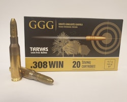 GGG .308 165gr BT TARVAS, BLYFRI