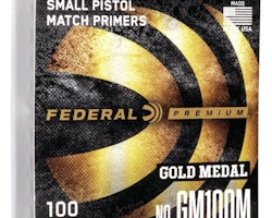 FEDERAL GOLD MEDAL CENTERFIRE SMALL PISTOL PRIMER CLAM 1000/BOX