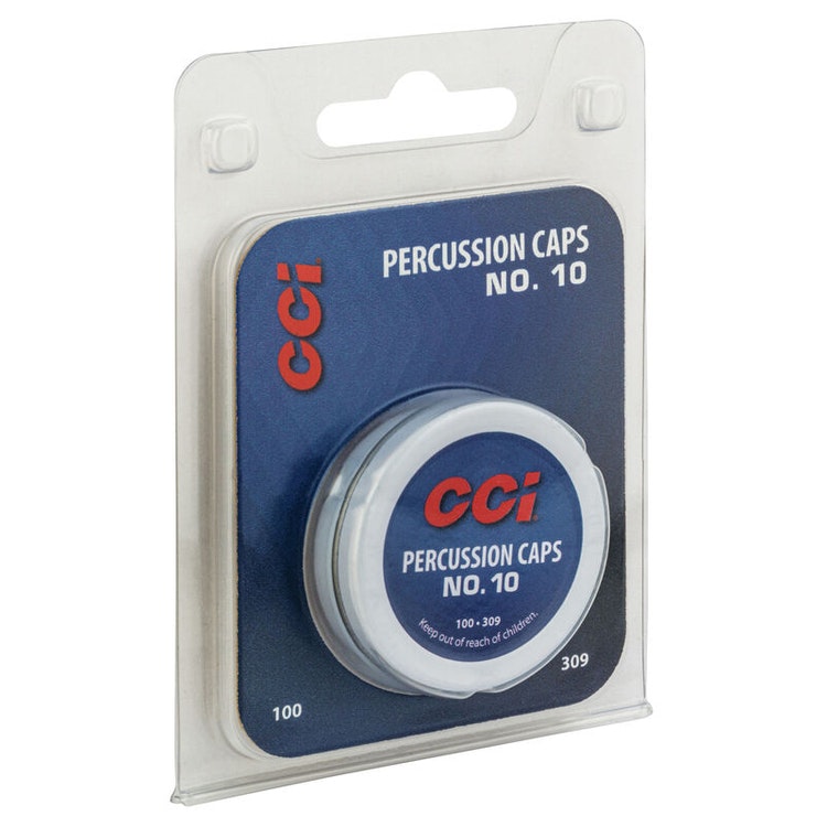 CCI STANDARD PERCUSSION CAPS #10 100/BOX