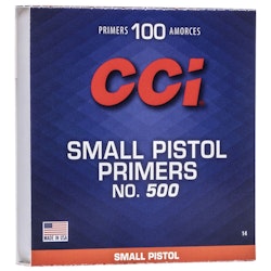 CCI STANDARD SMALL PISTOL PRIMER .500 CLAM 1000/BOX