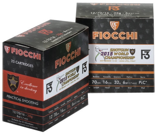 IPSC FIOCCHI F3 12/70 US6, 28g