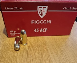 Fiocchi 45ACP 230gr FMJ
