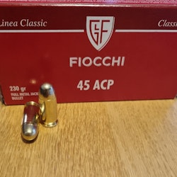 Fiocchi 45ACP 230gr FMJ
