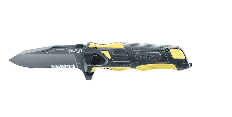 WALTHER PRO RESCUE KNIFE, YELLOW