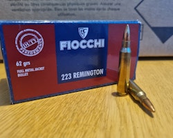 Fiocchi .223rem 62gr FMJ Styckvis