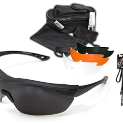 EDGE OVERLORD KIT - CLEAR, TIGER'S EYE, G-15, POLARIZED GRADIENT SMOKE