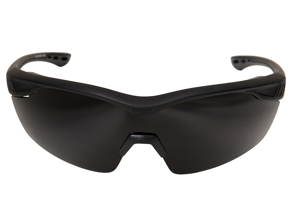 EDGE OVERLORD – SOFT-TOUCH MATTE BLACK FRAME / POLARIZED SMOKE LENS