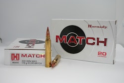 Hornady Match™ Ammunition 300 Win Mag 178 gr ELD®