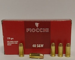 Fiocchi .40 S&W 170gr FMJTC