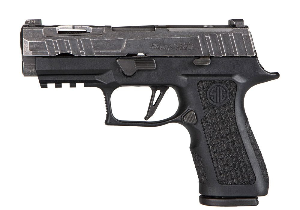 SIG SAUER P320 XCOMPACT SPECTRE, 3,9" 9MM X 19, (2) 15RD STEEL MAG