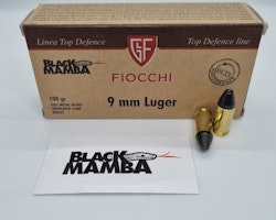 Fiocchi 9x19 FMJTC 100gr Black Mamba