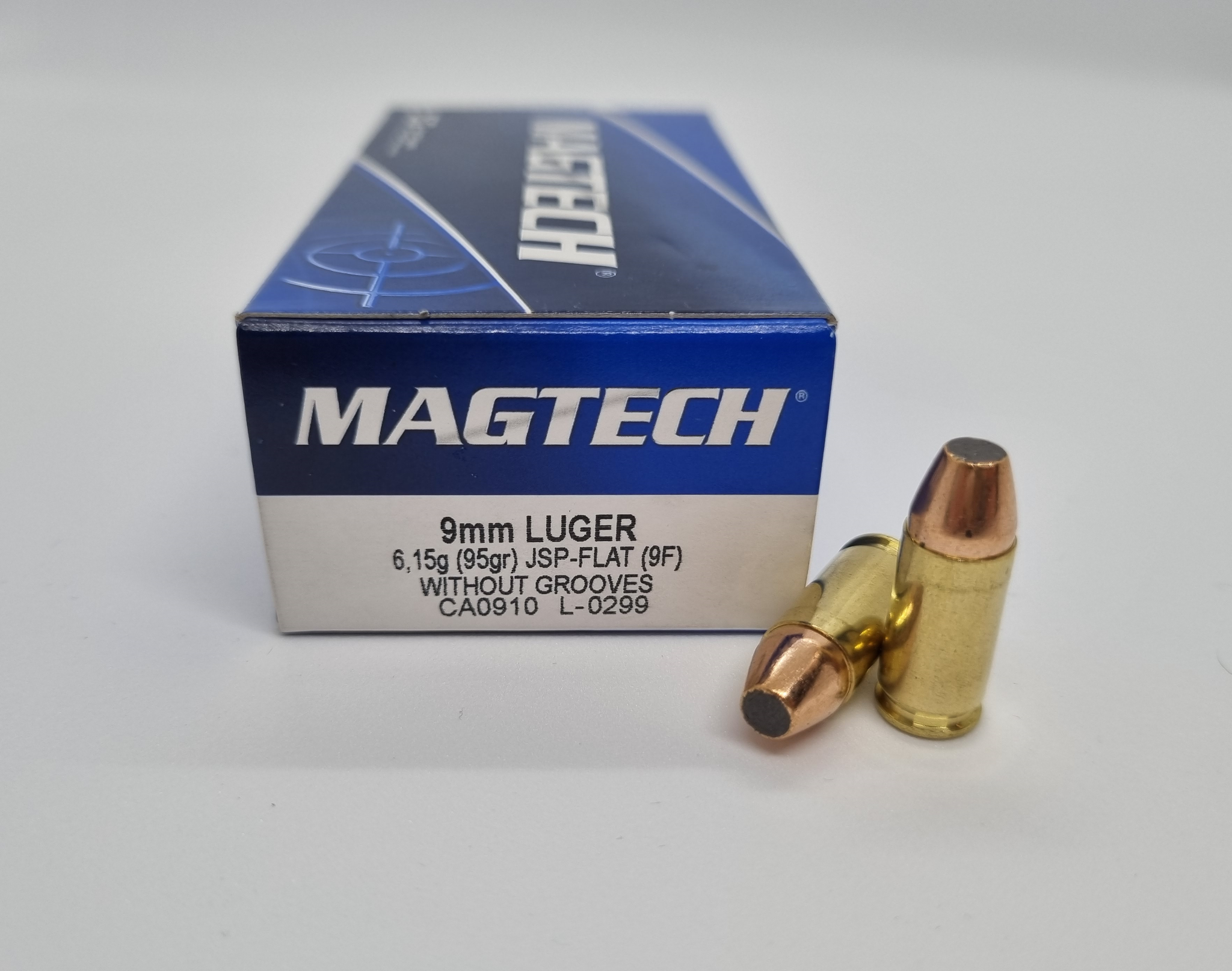 Magtech 9x19 9F 95gr JSP Flat