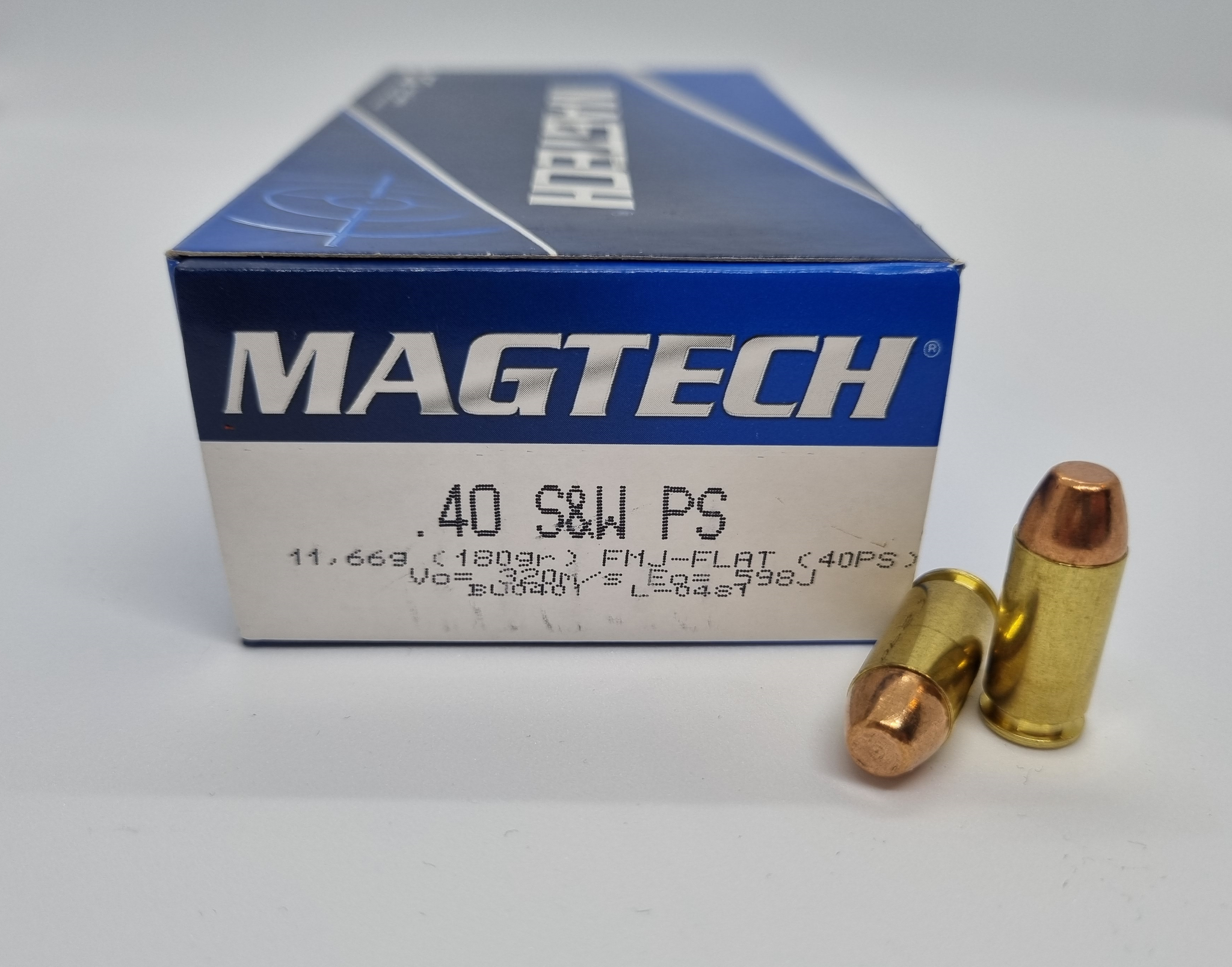 MAGTECH .40 S&W 180gr FMJ FLAT