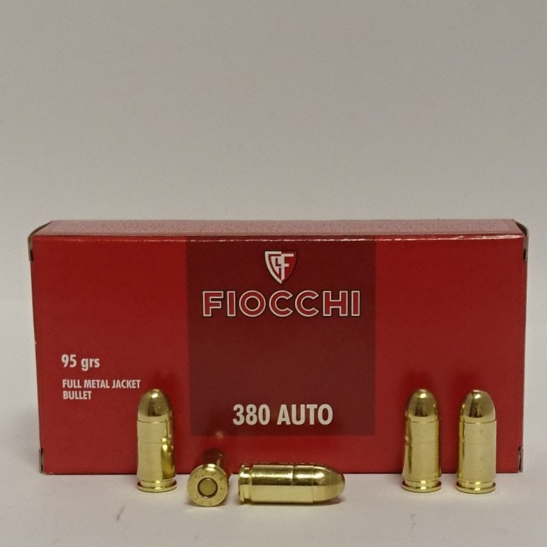 Fiocchi 380 Auto 95gr FMJ