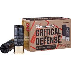 HORNADY CRITICAL DEFENSE® AMMUNITION 12 GA 00 BUCKSHOT