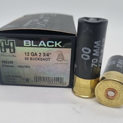 HORNADY BLACK™ AMMUNITION 12 GA 00 BUCKSHOT