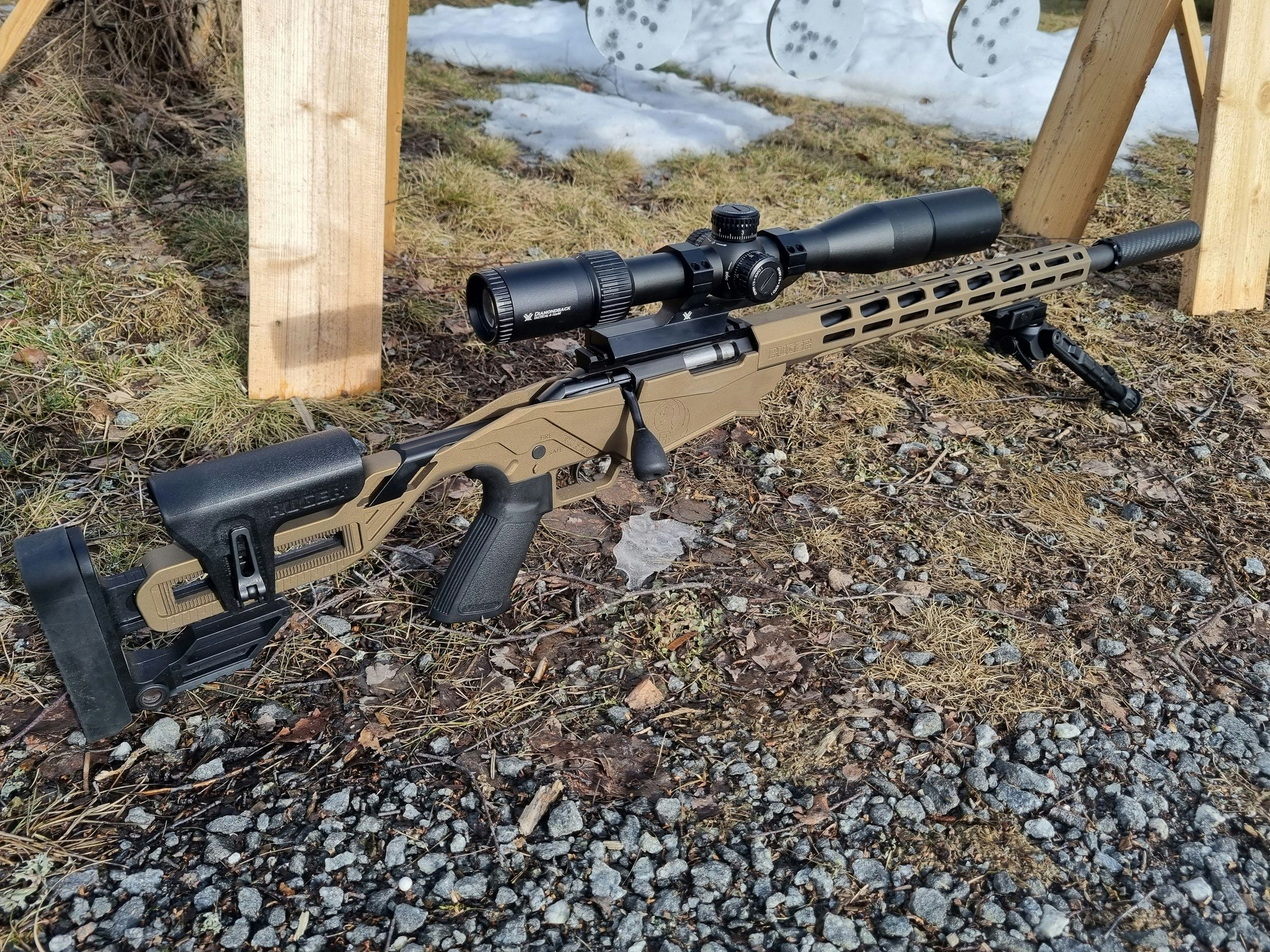 RUGER PRECISION RIFLE .22 LR Burnt Bronze