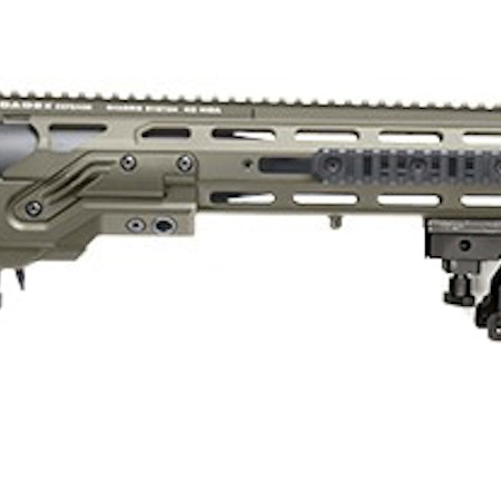 McMillan TAC 50 C, Cadex Chassi .50BMG Black/Green/Tan