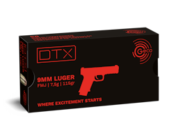 Geco DTX 9mm 115 gr FMJ 50-ask