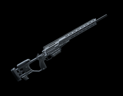 Sako TRG-22 A1 Fällbar kolv, svart, fosfaterad, 26" pipa, gängad 5/8-24, 308Win