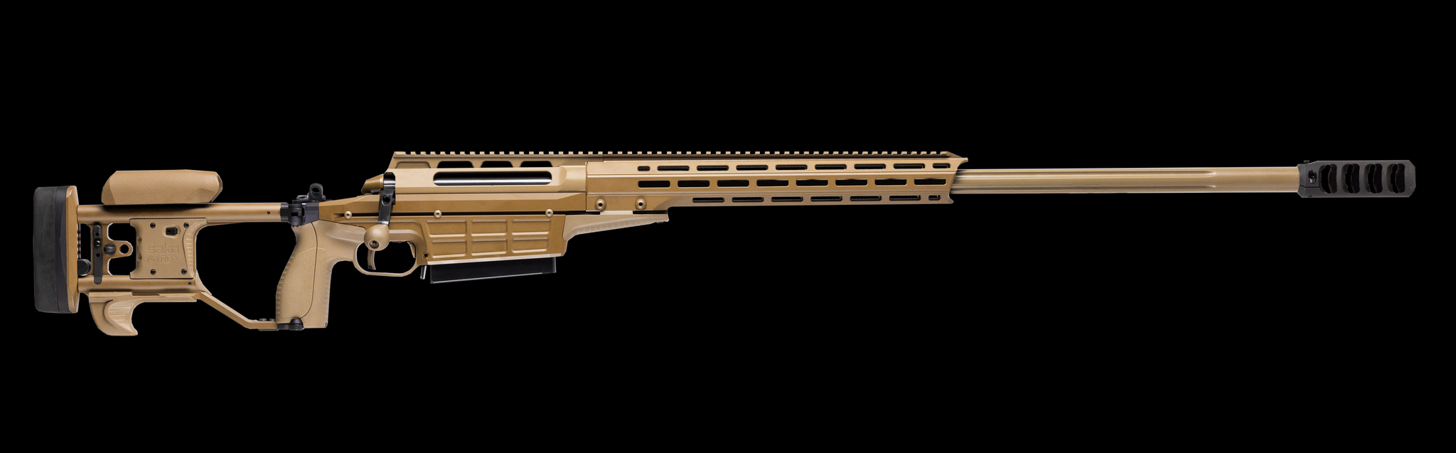 Sako TRG-42 A1 Fällbar kolv, svart, fosfaterad, 27" pipa, gängad 18/1, 338LM