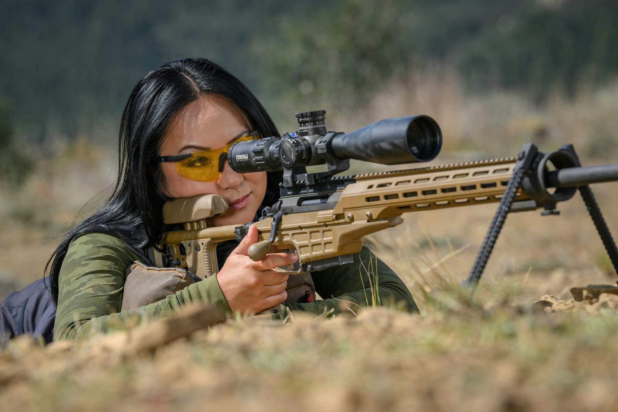 Sako TRG M10, ceracote, gängad 18X1, 308win, 26" pipa, 30 MOA fäste, fast kolv, M-LOK