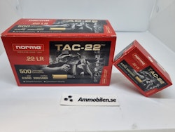 Norma TAC-22 .22lr 40gr lrn