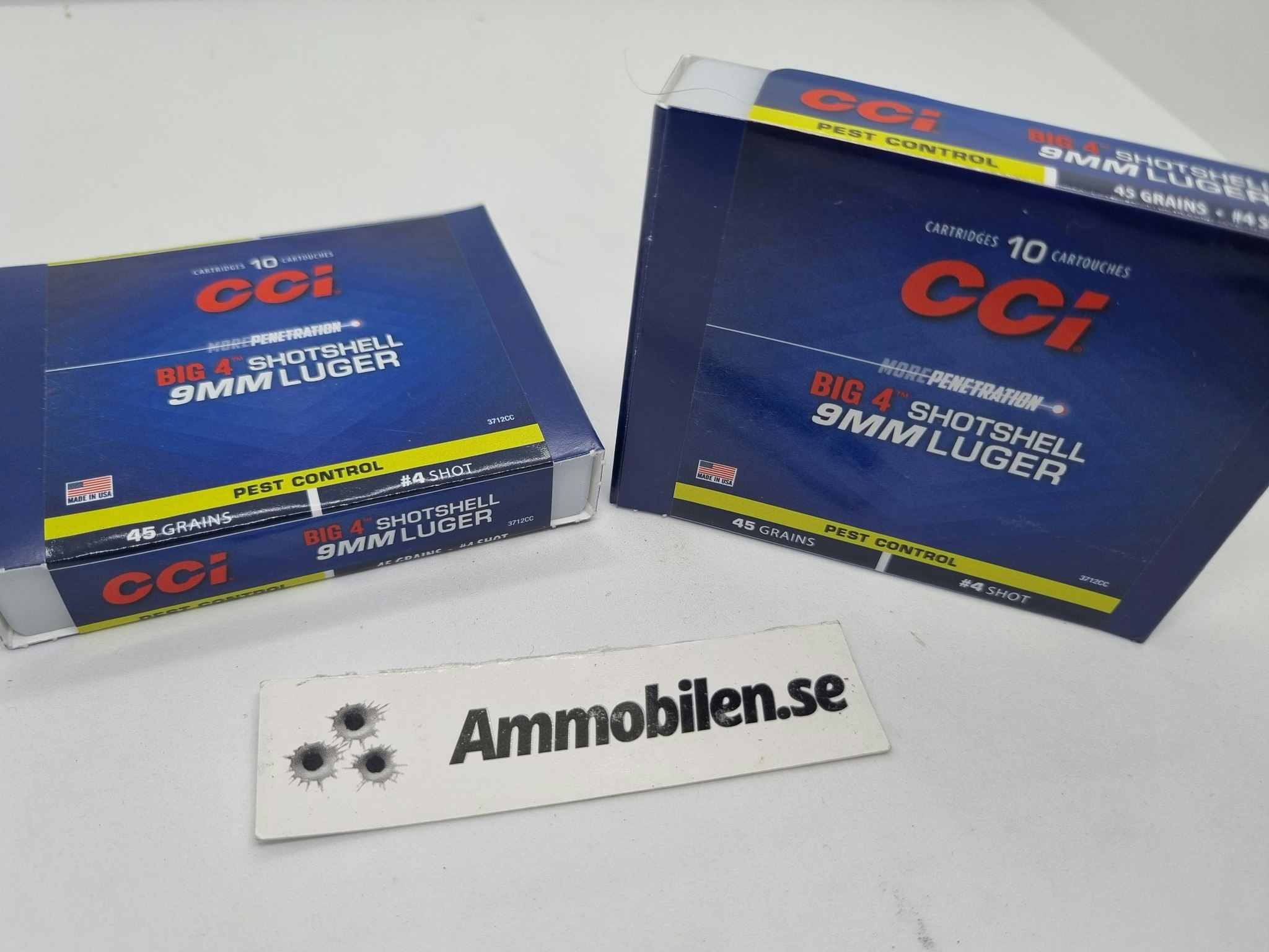 CCI Pest Control Big 4™ Shotshell Ammo 9mm Luger 4 Shot 10/Box