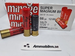 Clever Mirage T3 Supermagnum 66 gr, 12/89, US3, 10 ASK