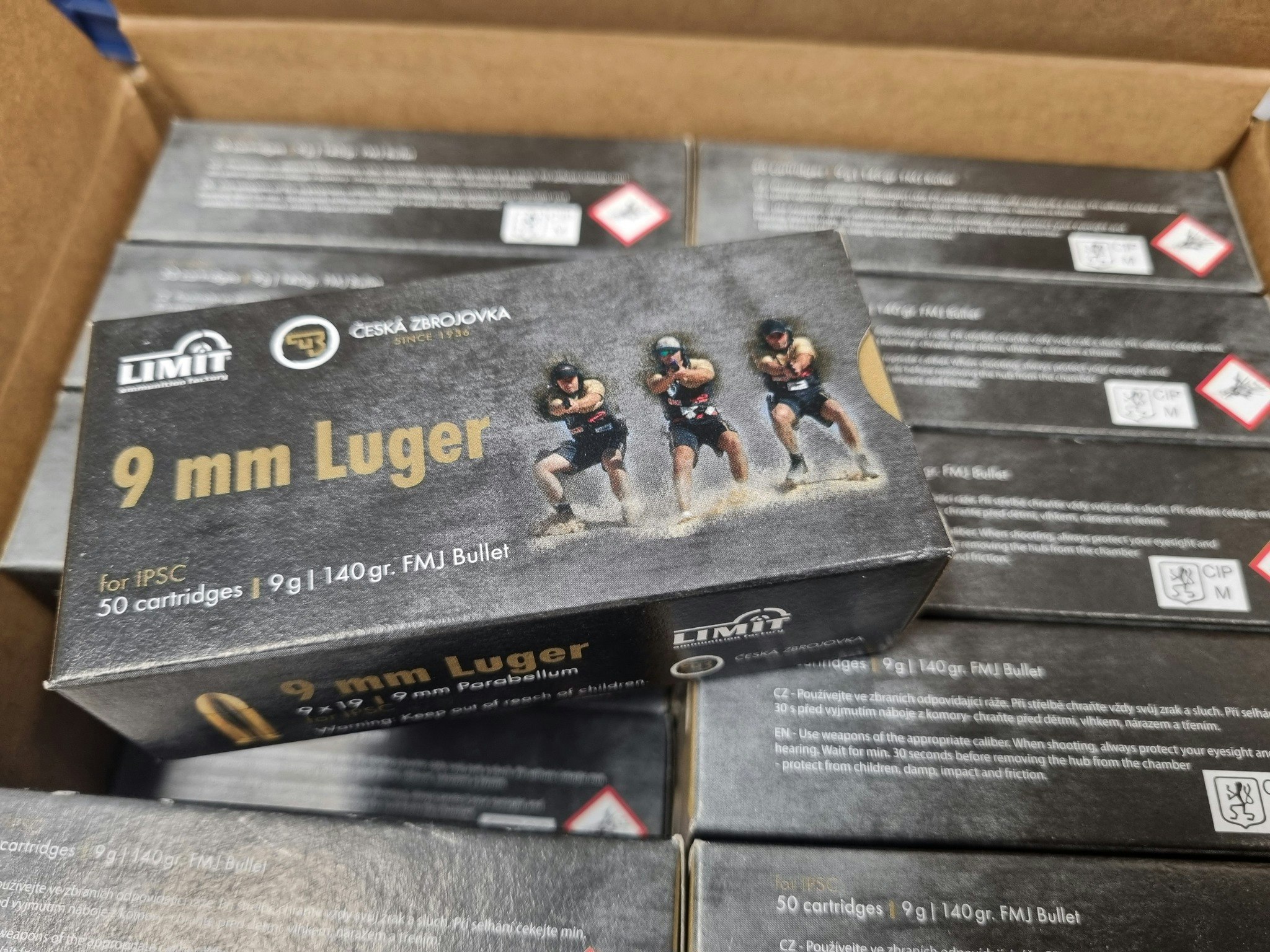 Limit-z 9x19 140gr fmj