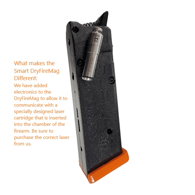 Smart DryFireMag® * with Laser for Glock 9mm Red (Visible) Laser