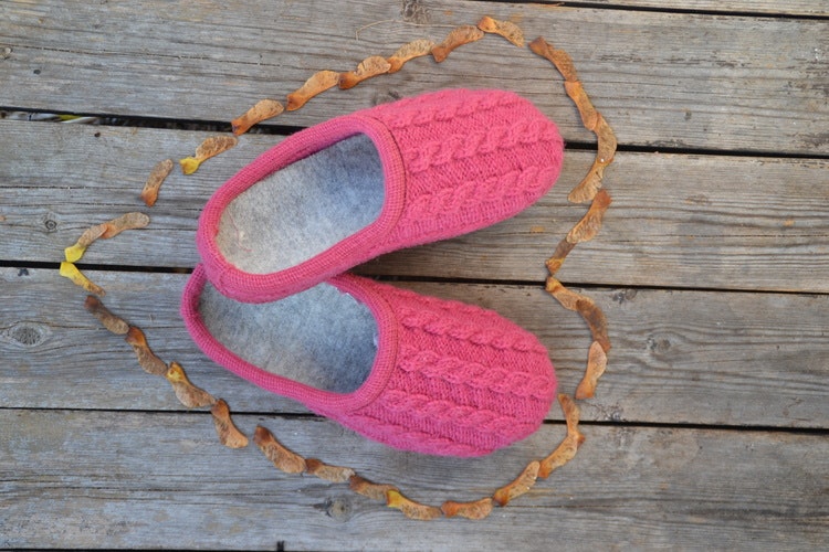 Ulle Original - cabel knit pink