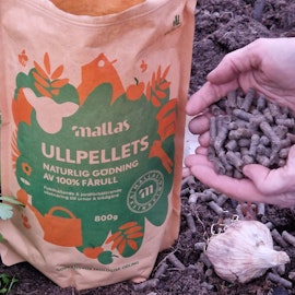 Ullpellets - 100% naturlig gödning för din trädgård