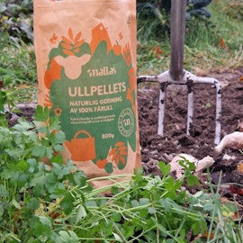 Ullpellets - 100% naturlig gödning för din trädgård