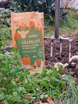 Ullpellets - 100% naturlig gödning för din trädgård