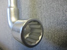 Hylsnyckel dubbel 12 mm. Teng Tools.