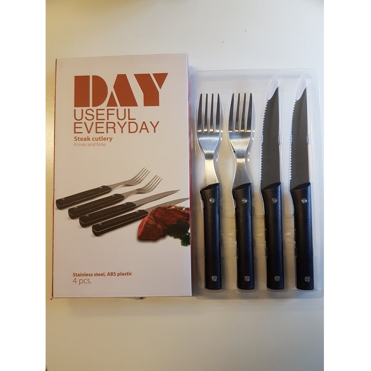 Day Useful Everyday Steak cutlery Knives and forks 4pcs