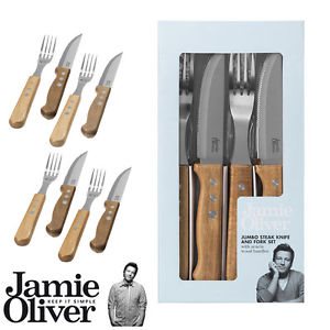 Jamie Oliver Jumbo steak knife and fork set