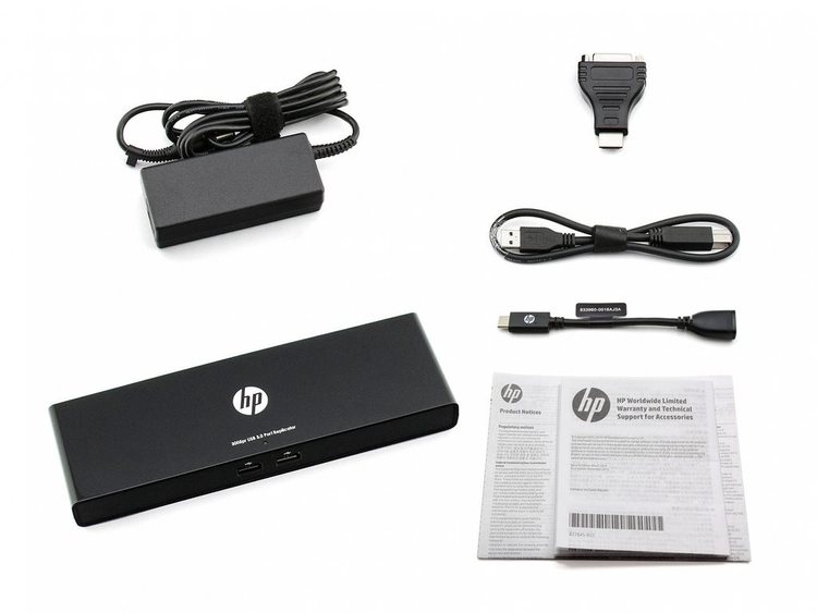 HP 3005pr USB3 Port Replicator