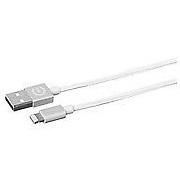 eSTUFF - Lightning-kabel - Lightning (hane) till USB (hane) - 2 m vit