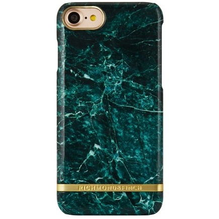 Richmond & Finch Mobilskal iPhone 7+ Green Marble Glossy