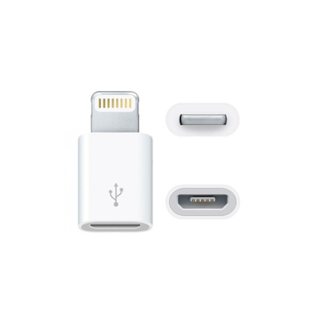 Apple Lightning to Micro USB adapter